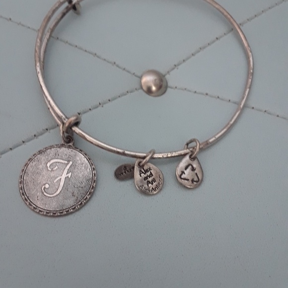 Alex and Ani Jewelry - Alex and Ani Initial F bracelet
